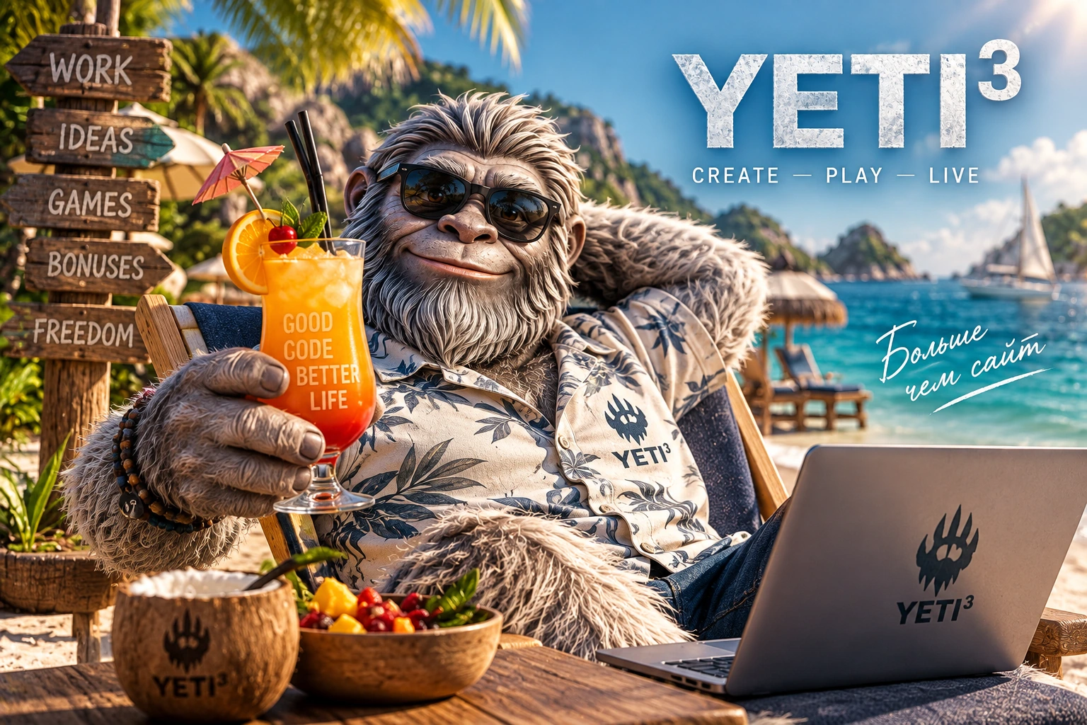 YETI³ вернулся домой