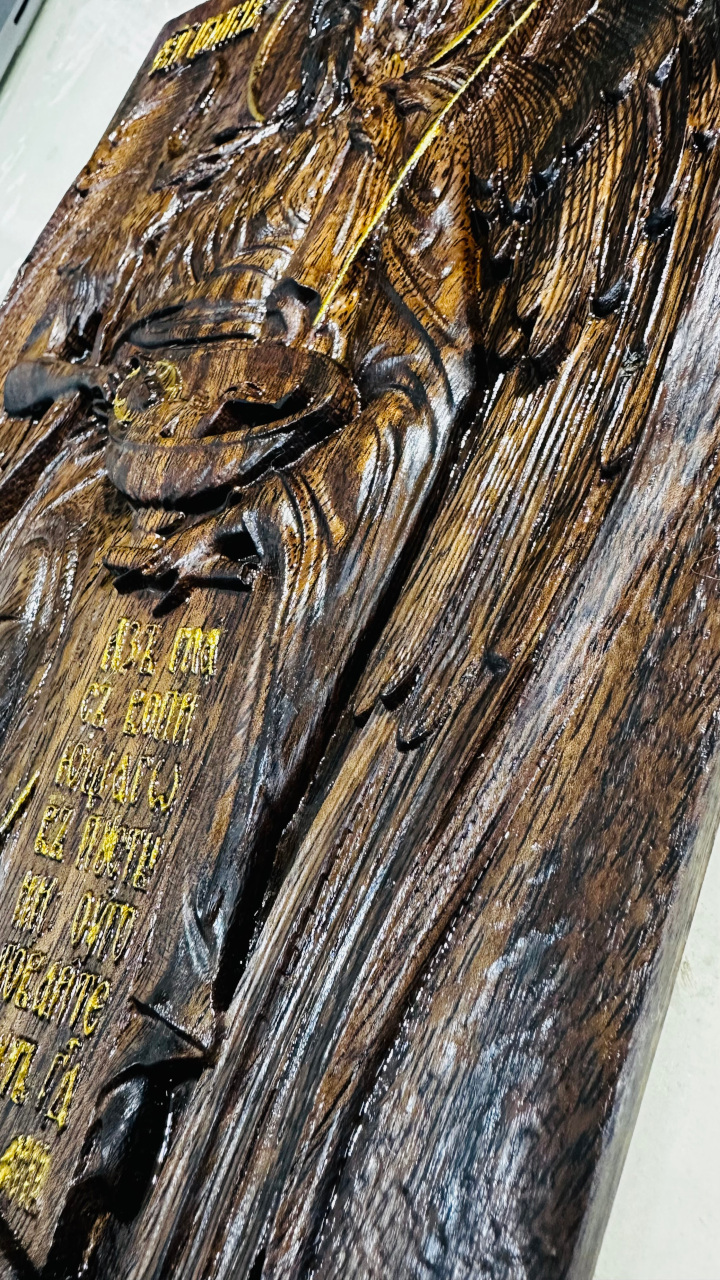 Икона "Иоанн Креститель" из Индийского Лавра